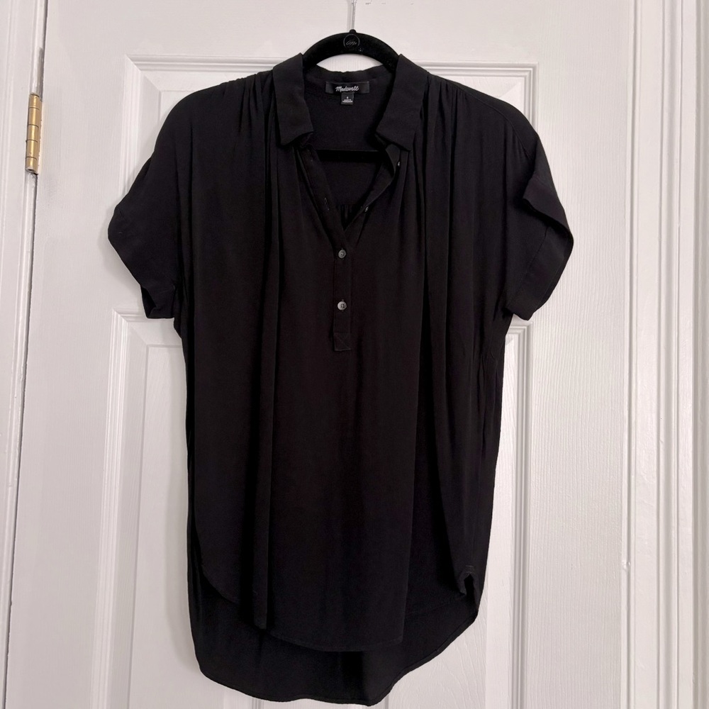 Womens Madewell Black Top